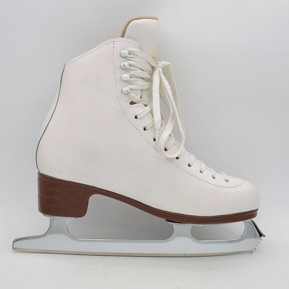 Jackson Artiste Womens Size 7 B Ice Skates Ultima Mark IV Blades White 1790 - Picture 6 of 16